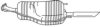 OPEL 5852144 End Silencer